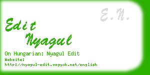 edit nyagul business card